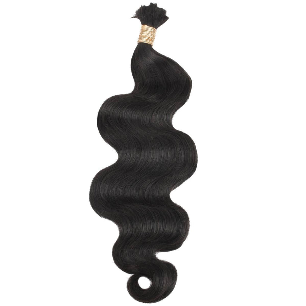 Body Wave Bulk 100% Human Braiding Hair