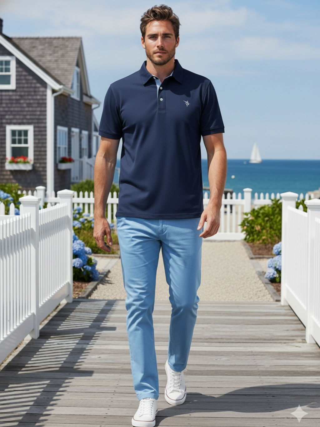 Coastline polo navy
